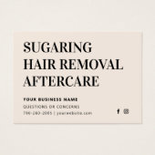 Elke kleur die haarverwijdering na de Kaart aanbev (Voorkant)