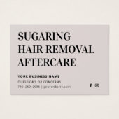 Elke kleur die haarverwijdering na de Kaart aanbev (Voorkant)