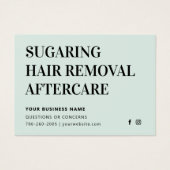 Elke kleur die haarverwijdering na de Kaart aanbev (Voorkant)