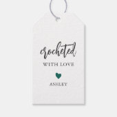 Elke kleur die met liefde wordt getransformeerd, h cadeaulabel (Voorkant)