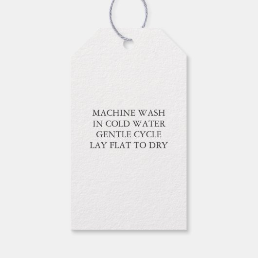 Elke kleur die met liefde wordt getransformeerd, h cadeaulabel (Achterkant)