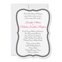 Elke kleur Eenvoudige Dubbele Rand Gevormde Huweli