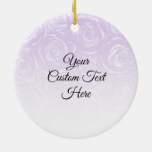 Elke kleur elegante Floral Butterfly Keramisch Ornament (Achterkant)