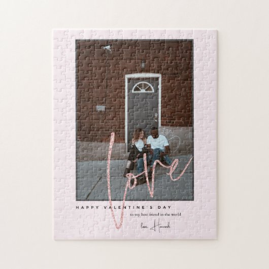 Elke kleur | Fijne Valentijnsdag Foto Legpuzzel (Verticaal)