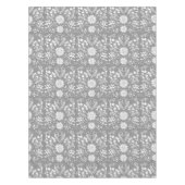 Elke kleur Floral Garland Swirl Katoen Tafelkleed (Voorkant)