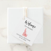 Elke Kleur Idaho Weduwwelkomsttas Bedankjes Labels (In situ)