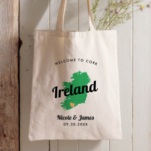Elke Kleur Ierland Wedding Welcome Bag, Iers Tote Bag