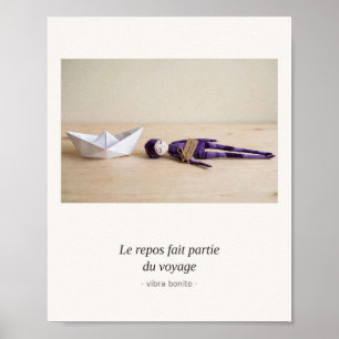 Elke kleur is een remedie — Serie Papier Poster