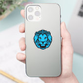 Elke kleur Lion Head Sticker (Telefoon)