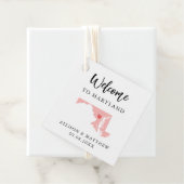 Elke Kleur Maryland WeduwWelkomsttas Bedankjes Labels (In situ)