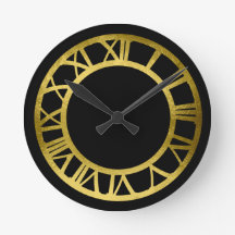 Elke kleur met Gold Leaf Roman Nummers