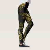 Elke kleur met goud chrysant leggings (Rechts)