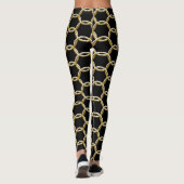 Elke kleur met gouden ringen leggings (Achterkant)