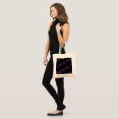 elke kleur met Thunder_Cove Tote Bag (Voorkant (model))