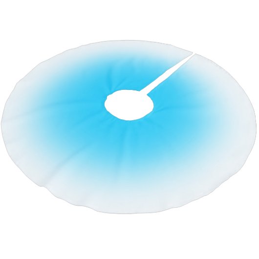 Elke kleur met witte ombre boomrok kerstboom rok (Gekanteld)