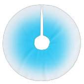 Elke kleur met witte ombre boomrok kerstboom rok (Voorkant)