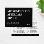 Elke Kleur Microneedling Aftercare Kaart (Bureau)
