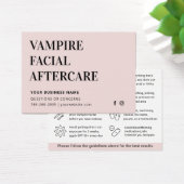 Elke Kleur Microneedling Aftercare Kaart (Bureau)