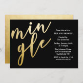 ELKE KLEUR - Mix en Mingle Vakantie uitnodiging (Voorkant / Achterkant)