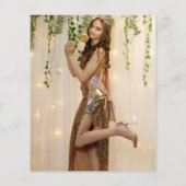 Elke Kleur Moderne Minimale Sweet 16-partijfoto (Achterkant)