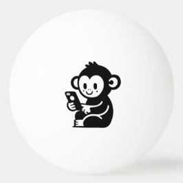 Elke kleur Monkey Phone Pingpongbal