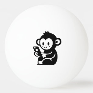 Elke kleur Monkey Phone Pingpongbal