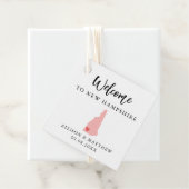 Elke kleur New Hampshire Weddenschap Welkomsttas Bedankjes Labels (In situ)