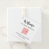 Elke kleur Nieuwe Mexico Weddenschap Welkomsttas Bedankjes Labels (In situ)