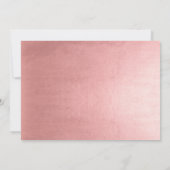 ELKE KLEUR - Quinceanera Verjaardag uitnodiging (Achterkant)