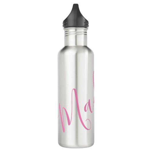 Elke kleur - Script Name Water Bottle Waterfles (Links)