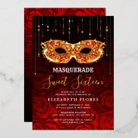 Elke Kleur Thema Sweet 16 Maskerade Verjaardag