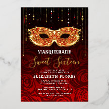 Elke Kleur Thema Sweet 16 Maskerade Verjaardag