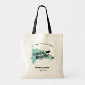 Elke Kleur uit de Dominicaanse Republiek die welko Tote Bag (Voorkant)