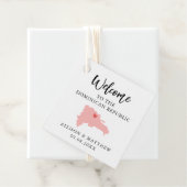 Elke Kleur uit de Dominicaanse Republiek trouwt We Bedankjes Labels (In situ)