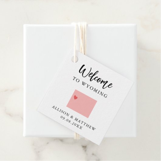 Elke Kleur van het staatshouding Welkomsttas van d Bedankjes Labels (In situ)