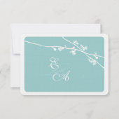 Elke kleur Wildflower Branches die RSVP binden (Achterkant)