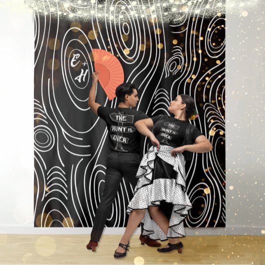 Elke kleur Wood Grain rustieke Abstracte kunst Wandkleed