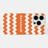 Elke kleur ZigZag Jouw naam of Quote Case-Mate iPhone Case (Achterkant (horizontaal))