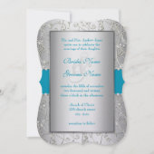 Elke kleur Zilveren Zwirl Weddenschap Kaart (Voorkant)