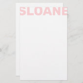 Elke kleurenbloknaam op maat (Voorkant / Achterkant)