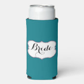 Elke kleurendruk seltzer blikjeskoeler (Seltzer Voorkant)