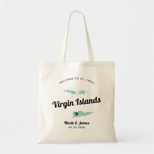 Elke Kleurenmaagd-eilandengroep die welkom is bij Tote Bag (Voorkant)