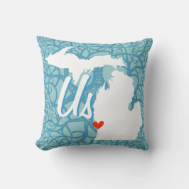 Elke kleurpiloot van de gepersonaliseerde staatsgr kussen