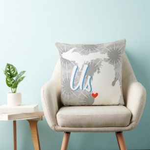 Elke kleurpiloot van de gepersonaliseerde staatsgr kussen