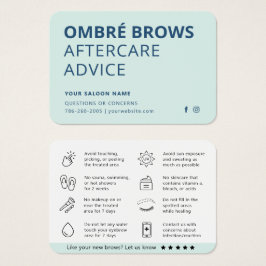 Elke kleurstof met ombre Powder breekt advies voor Visitekaartje