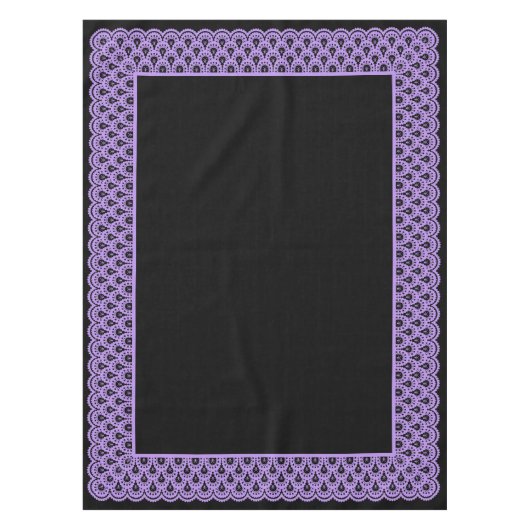 Elke kleurstoflens van de schedel tafelkleed (Voorkant)