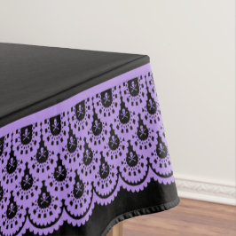 Elke kleurstoflens van de schedel tafelkleed