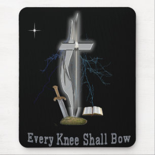 Elke knie moet boog muismat