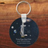 Elke knie moet boog sleutelhanger (Voorkant)