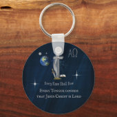 Elke knie moet boog sleutelhanger (Voorkant)